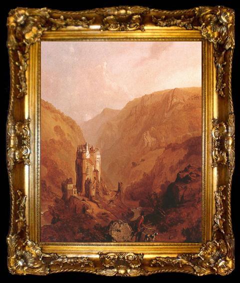 framed  Clarkson Frederick Stanfield Burg Eltz (mk22), ta009-2